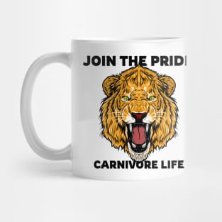 Join the Pride Carnivore Life Mug